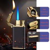 Torch Lighter, Magic Dual Flame Crocodile Lighter, Dual Fire Lighter,