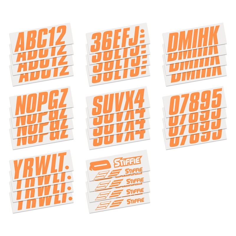 STIFFIE Shift Orange Crush 3" Super Sticky Boat & PWC