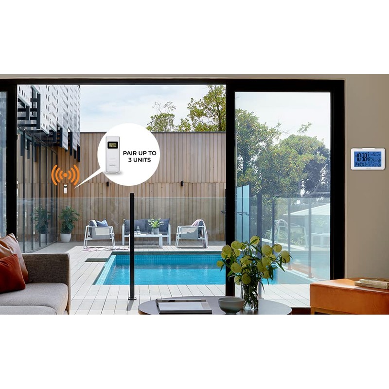 Denver WS-530 Weather Station with Outdoor Sensor, Alarm Function, Temperature