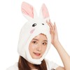 SAZAC White Rabbit Onesie Cap