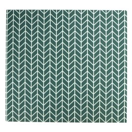 QWORK Washer and Dryer Covers, Technical Cloth with Anti-Slip Rubber Base, Gray with White Arrow Design, 25.6'' x 23.6'' Each, 2 Pcs