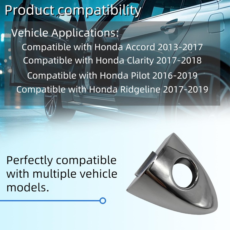 Car Front, back, left, right Door Handle End Bezel Compatible