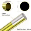Diamond Shaped Shower Curtain Rod (Both Sides: 17"-25.6",Middle:20"-26) Stretchable True