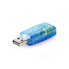 Mini carte son usb entree/sortie