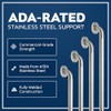 Shower Grab Bars 4 Pack – Complete Bathroom Safety Starter