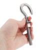 Smgda 2Pcs M12 Stainless Steel Eye Bolt with Nut and