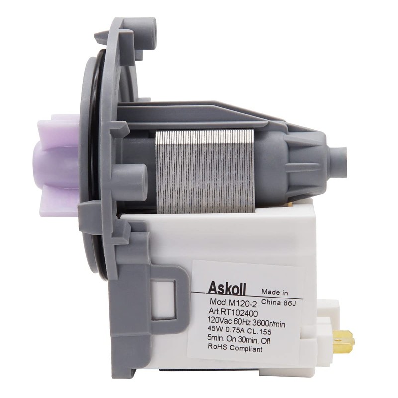 Siwdoy OEM EAU62263303 Drain Motor Compatible with LG Ken-More Replaces