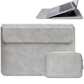 Laptop Sleeve Laptop Bag Protective Case - Laptop Sleeve with Stand Function for 14-15.4 Inch MacBook M1/M2/M3/M4 Pro/Max 2021-2024 MacBook Air M4/3241 M3/A3114 M2/A2941 2025-2023, with Small Bag