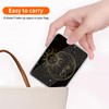 POTYHDC Compact Pocket Mirror, Cute Travel Mini Mirror with Magnification,