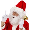 "SANTA CLAUS WIG, BEARD & EYEBROWS" in polybag -