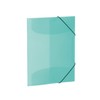 HERMA 19580 Portfolio Folders A4 Translucent Turquoise, Pack of 3,