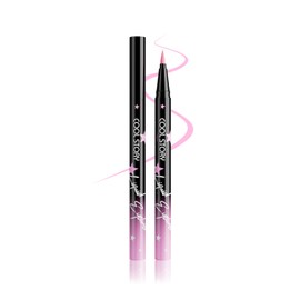 COOL STORY Liquid Eyeliner Waterproof Smudge Proof Eye Liner, 24H Long-Lasting, 0.6ml/0.02 fl.oz (Pink)
