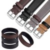 ANNEFIT Watch Bands Keeper, 4PCS Leather Watch Straps Replacement Loops