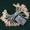 SWEET SHINE 35 Count Bubble Globe String Lights with Battery