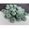 Unbranded 12 French Green slightly domed 2-hole sew through buttons