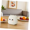 iplusmile Small Desktop Trash Can Cute Demon Mini Wastebasket with