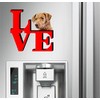 Chesapeake Bay Retriever Love Park Cute Dog Fridge Refrigerator Car