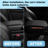 Center Console Cover for Ford Edge 2015-2019 Leather Armrest Cover