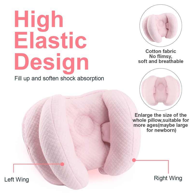 KAKIBLIN 2 in 1 Baby Head Pillow with Banana Neck