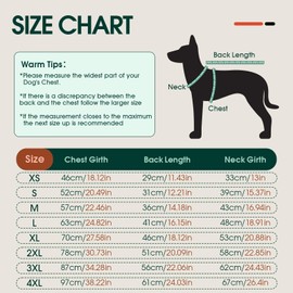 Kuoser Waterproof Dog Raincoat with Legs, Lightweight Dog Rain Jacket with Harness, Reflective Adjustable Waterproof Suit for Large Dogs Red