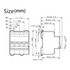 Miniature Circuit Breaker PA66 Flame Retardant Shell 4P and N
