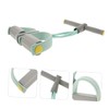 OHPHCALL Stomach Abdominal Exercise Equipment Six-Tube Tension Rope Pedal Puller