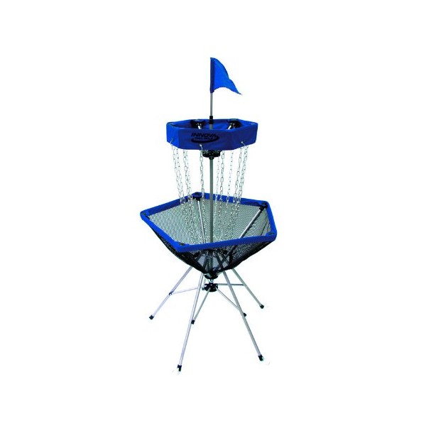 Innova DISCatcher Traveler Target – Portable, Lightweight Disc Golf Basket, Colors May Vary, Blue
