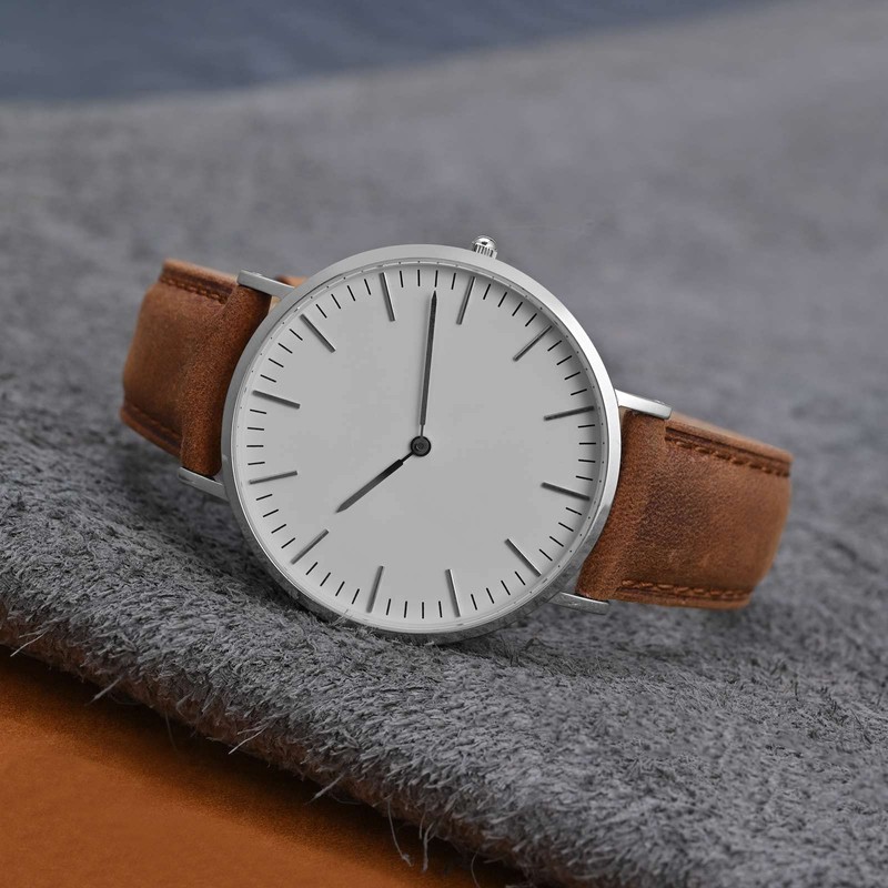 [WOCCI] Genuine Leather Watch Band 18mm 19mm 20mm 21mm 22mm