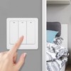 Wall Smart Light Switch Push Button Zero Fire 3 Gang