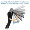 HZZADZXW Cell Phone Stand for Desk, Foldable and Adjustable Multi-Angle