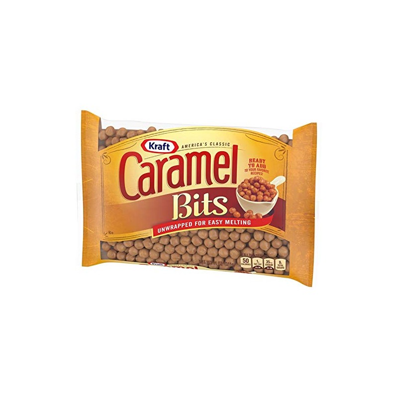 Kraft Caramel Bits 11 oz. Bag (PACK OF 2)