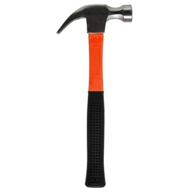 Claw Hammer with Head Weight 450 g Fibreglass Handle
