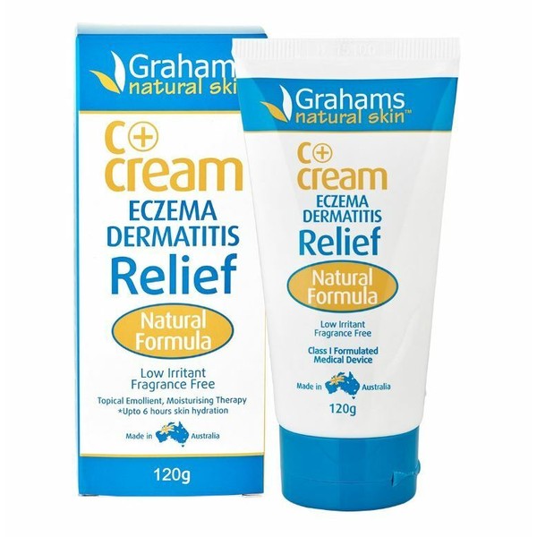 GRAHAMS C+ Calendulis Plus Cream 120g ( Eczema Psoriasis Dermatitis Relief )