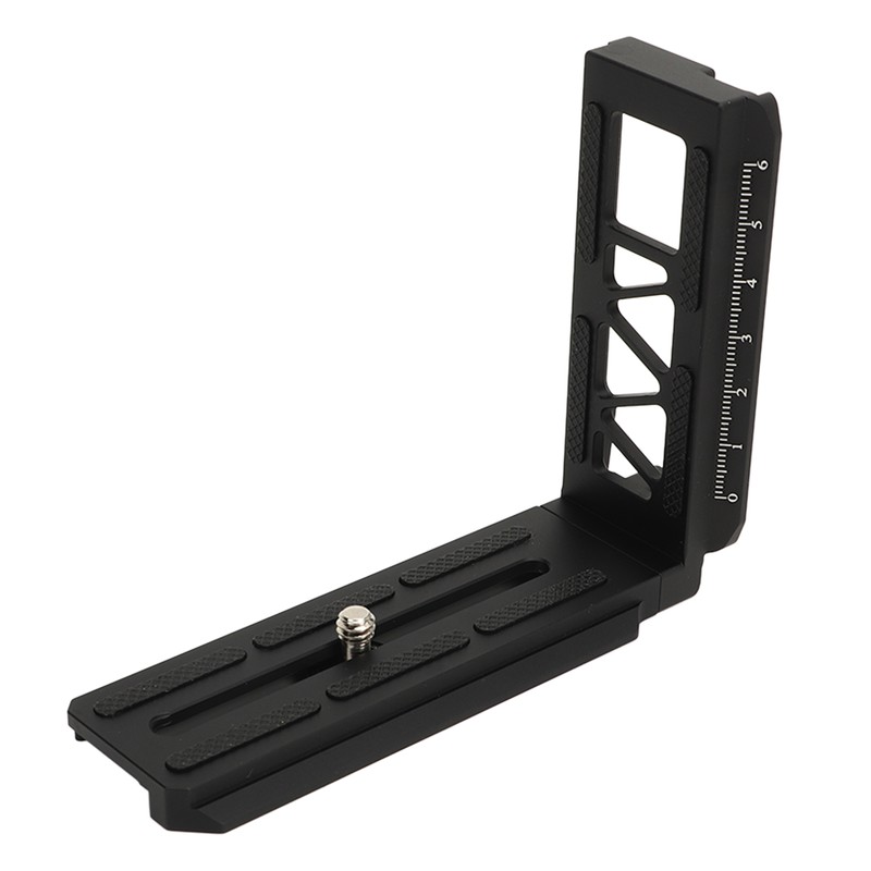L Bracket Vertical Horizontal Switching Tripod Quick Release Plate 1/4in