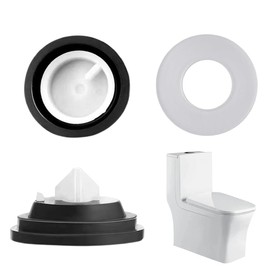 BCHKO 1 Piece Tank Inlet Diaphragm, 1-Piece Toilet Flush Seal, Flush Valve Disc, Sealing Diaphragm, Float Valve, Fits Most Inlet Valves