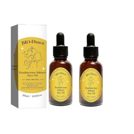 "JRSIGN "2 piezas de aceite de resina de incienso para la cara, aceite de ricino e incienso para la cara, semilla negra orgánica infundida con resina de incienso, cuidado natural de la piel hidratan