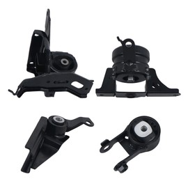 GXYWADY 4 Pcs Engine Mount Replacement for Yaris 1.5L Manual 2006-2017 Replacement for 9279 10076 9704 9249 A4238 A62087 A62044 A62068 A4237