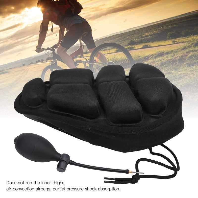 01 Bicycle Seat Cushion | JFT Shock‑Absorption Inflatable Saddle Cover