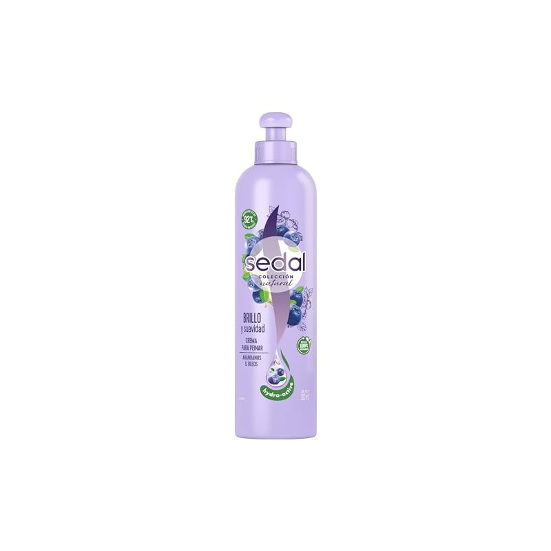 Sedal Crema para Peinar Brillo y Suavidad 300 ml