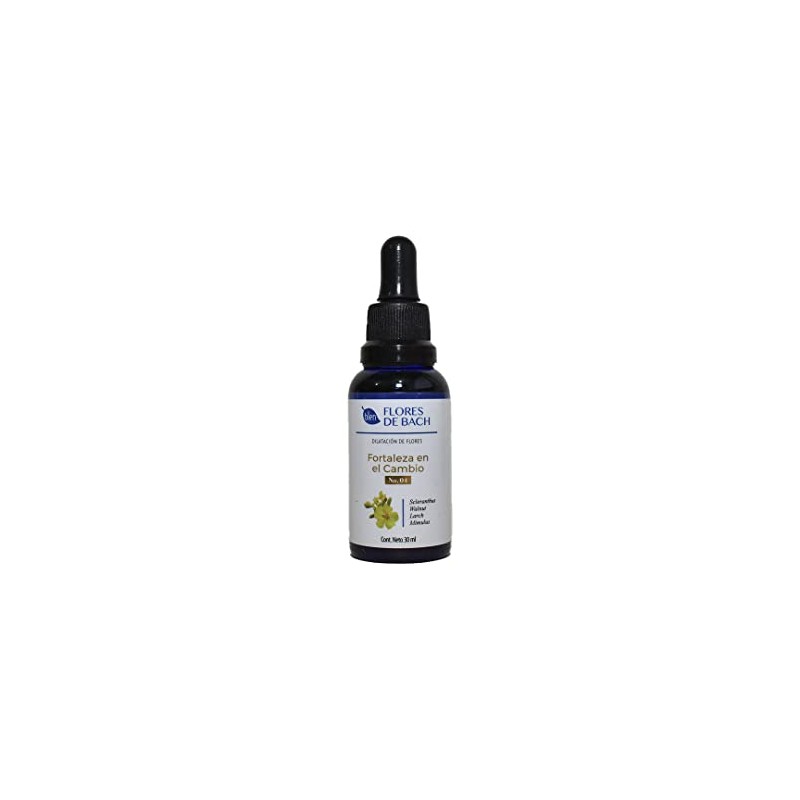 Flores de bach Fortaleza en el cambio 4, 30ml. Ayuda