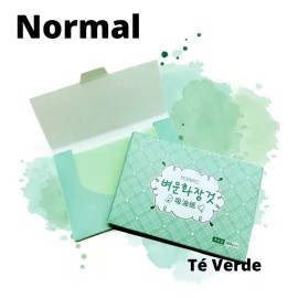 Mafab Papel Te Verde Absorbente De Grasa Facial Elimina Brillo