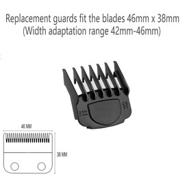 Kaynway Magnetic Clipper Guards for Wahl Clippers, Replacement Hair Clipper Cutting Guide Combs -Length 1.5mm (1)