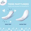 Lil-Lets Teens Liners, 4 Packs of 16 Liners