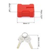 QWORK Electrical Cord Plug Lockout Device for Electrical Cord, 2
