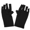 Mikinona 2 Pairs UV Protection Gloves for Gel Nails Manicure