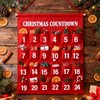 24 Pieces Advent Calendar Numbers Iron on Countdown Numbers Heat