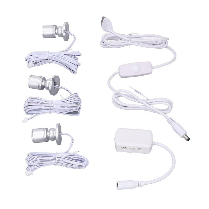 Mini LED Spot Lights 5V USB Showcase Display Light 1