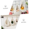 Mikinona Hanging Fruit and Vegetable Basket Woven Storage Net Multi-functional
