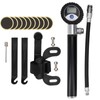 Bicycle Digital Display Air Pump with Needles Hose Kit Bike