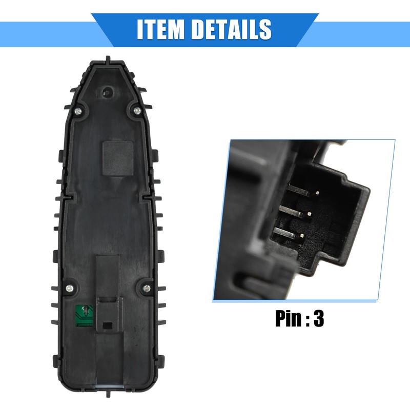 X AUTOHAUX Window Control Switch Compatible for MERCEDES, Durable Plastic